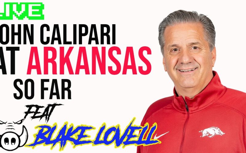 John Calipari So Far At Arkansas (Feat Blake Lovell) — Arkansas Basketball Podcast | Tusk Talk With Ty