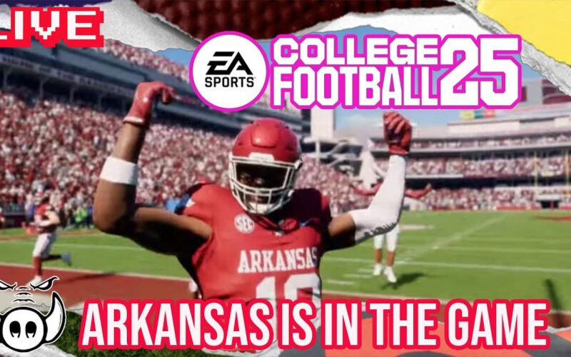 Hogs & EA College Football 25 + Jonas Aidoo Update — Arkansas Basketball Podcast | Tusk Talk With Ty