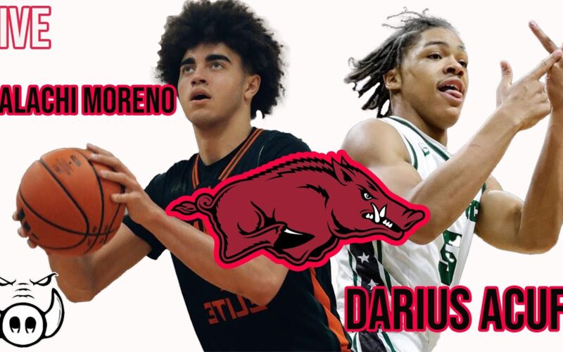 Darius Acuff & Malachi Moreno Updates + Hogs Land Warren WR — Arkansas Recruiting Podcast | Tusk Talk With Ty