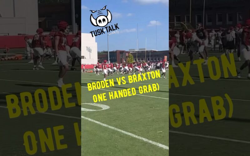 Tyron Broden’s One Handed Grab & More — Arkansas Football Podcast | Tusk Talk With Ty