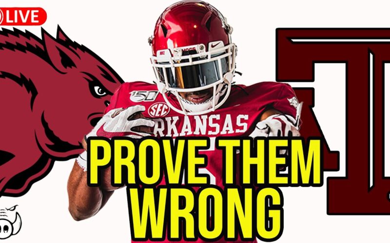 Arkansas MUST Prove Doubters Wrong Vs Texas aTm + Arrogant Hugh Freeze — Arkansas Football Podcast | Tusk Talk With Ty