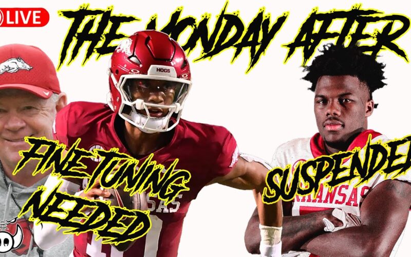 The Monday After: Arkansas Offense Needs Fine Tuning + Rashod Dubinion Suspended!? — Arkansas Football Podcast | Tusk Talk With Ty