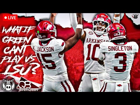 IF Taylen Green Is Unable To Play Feat QB Spotlight (Call-In Show) — Arkansas Football Podcast | Tusk Talk With Ty