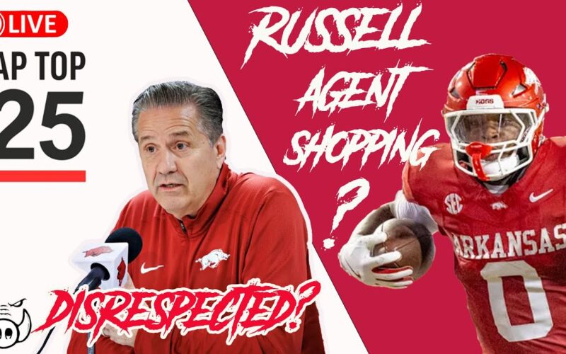 Hogs Basketball Ranked In AP + Braylen Russell Agent Shopping?? — Arkansas Basketball Podcast | Tusk Talk With Ty