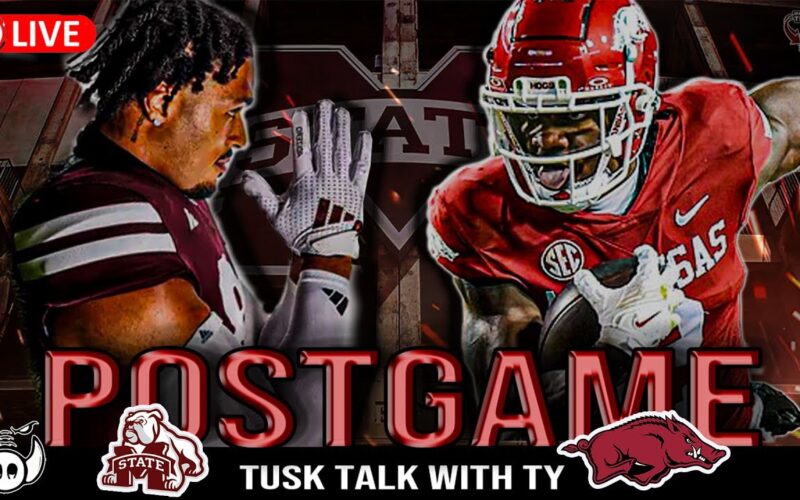 Hogs Dominate Mississippi State On The Road 58-25 — Arkansas Football Podcast | Tusk Talk With Ty