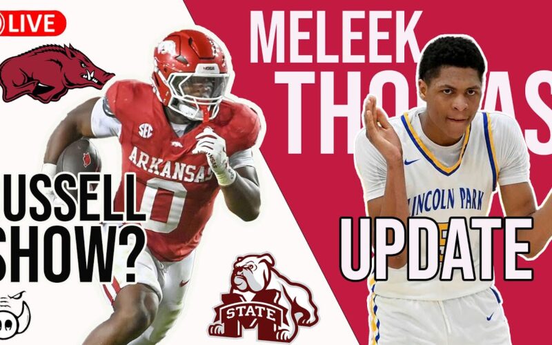 Meleek Thomas Huge Update + Arkansas At MSU Braylen Russell’s Time To Shine? — Arkansas Basketball Podcast | Tusk Talk With Ty