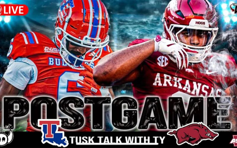 Hogs Win Sh*t Show Game Vs Louisiana Tech — Arkansas Football Podcast | Tusk Talk With Ty