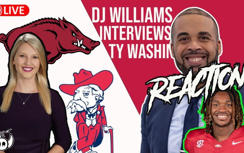 Courtney Mims’s Reaction To The DJ Williams Interview With Ty Washington + Ark vs Ole Miss Pick — Arkansas Football Podcast | Tusk Talk With Ty