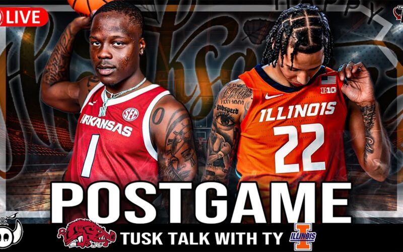 Hogs No Match For Illinois 3 Point Arsenal — Arkansas Football Podcast | Tusk Talk With Ty