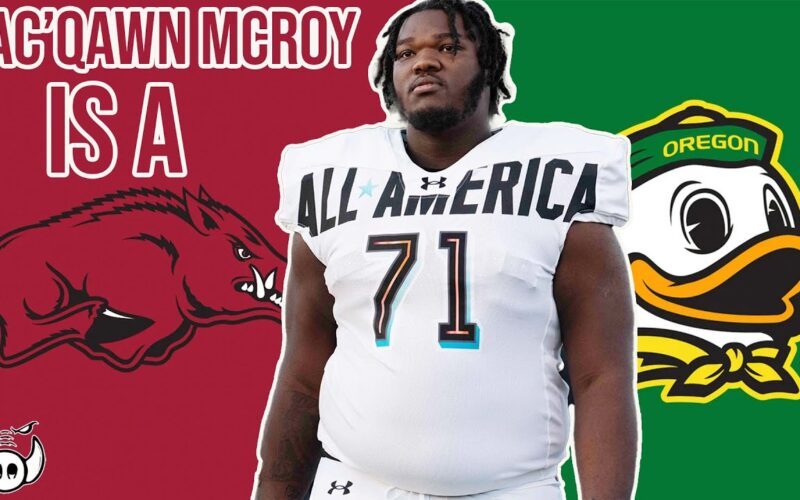 Jac’Qawn McRoy Commits To Hogs + More Names To Watch + Arkansas vs UCA — Arkansas Football Podcast | Tusk Talk With Ty