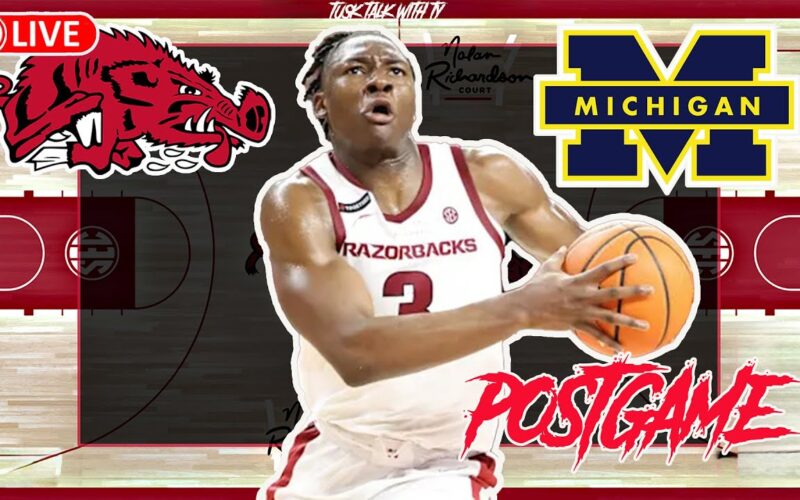Arkansas Hogs Vs Michigan Wolverines Postgame Live — Arkansas Football Podcast | Tusk Talk With Ty
