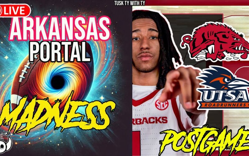 Arkansas Hogs Portal Madness + Arkansas vs UTSA — Arkansas Recruiting Podcast | Tusk Talk With Ty