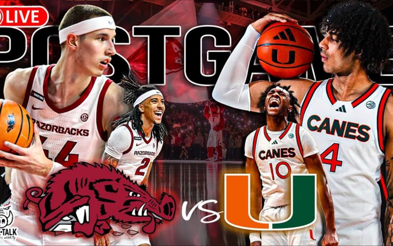 Arkansas Hogs Vs Miami Hurricanes Postgame Live — Arkansas Football Podcast | Tusk Talk With Ty