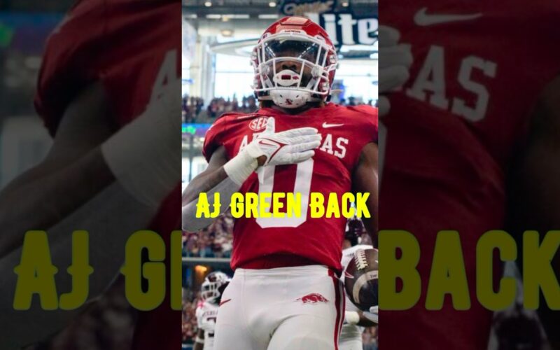 AJ Green Back At Arkansas #arkansashogs — Arkansas Football Podcast | Tusk Talk With Ty