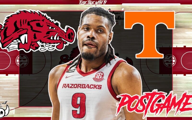 Tennessee Destroys Arkansas Postgame Show — Arkansas Basketball Podcast | Tusk Talk With Ty