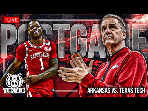 Sweet 16: Arkansas Vs. Texas Tech Basketball Postgame Show — Arkansas Basketball Podcast | Tusk Talk With Ty