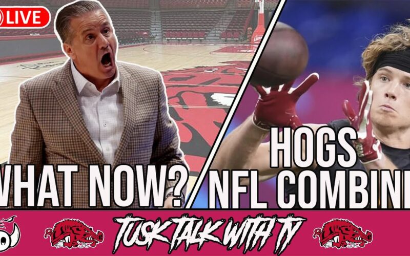 Arkansas Hoops Sending Out SOS + NFL Combine Hogs + Diamond Hogs — Arkansas Basketball Podcast | Tusk Talk With Ty