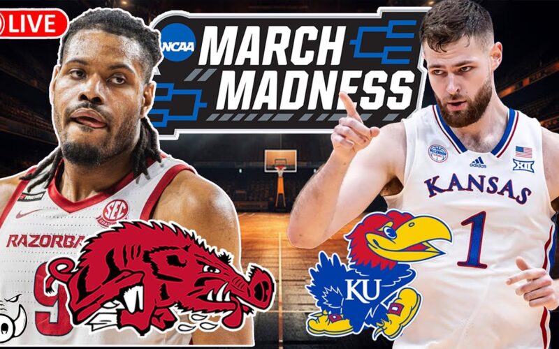 HOGS ADVANCE!!! Beating Kansas In First Round!!! — Arkansas Basketball Podcast | Tusk Talk With Ty