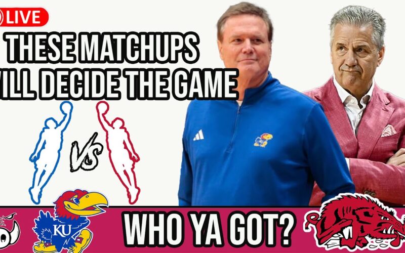 These Matchups Will Decide Who Wins Between Arkansas & Kansas — Arkansas Basketball Podcast | Tusk Talk With Ty