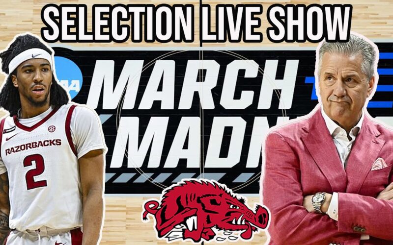 NCAA Selection Live + Boogie Fland Is Back For Arkansas — Arkansas Basketball Podcast | Tusk Talk With Ty