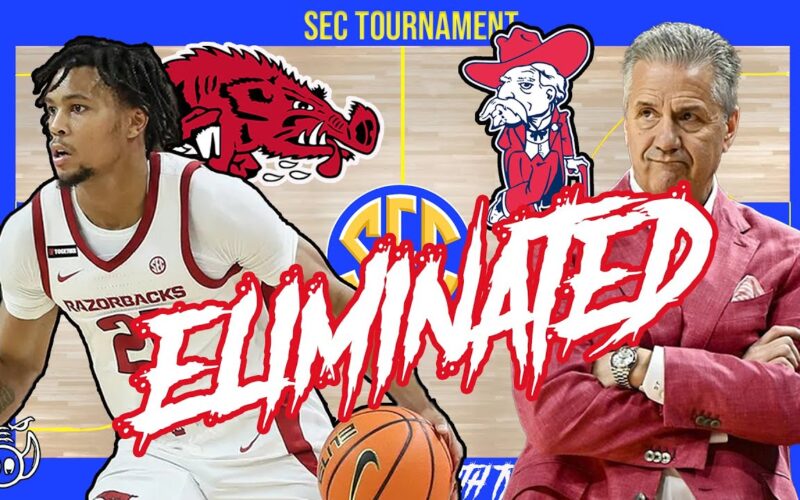 Hogs Eliminated Out Of SEC Tournament By Ole Miss Rebels — Arkansas Football Podcast | Tusk Talk With Ty