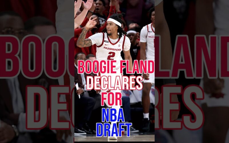 Boogie Fland Declares For NBA Draft — Arkansas Basketball Podcast | Tusk Talk With Ty