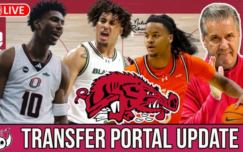 Arkansas Hoops Transfer Portal Update + Nate Ament Update + Hogs Oline Coming Together Well? — Arkansas Recruiting Podcast | Tusk Talk With Ty