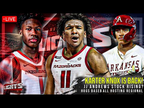 Karter Knox RETURNING + JJ Andrews Stock Price Rising — Arkansas Basketball Podcast | Tusk Talk With Ty