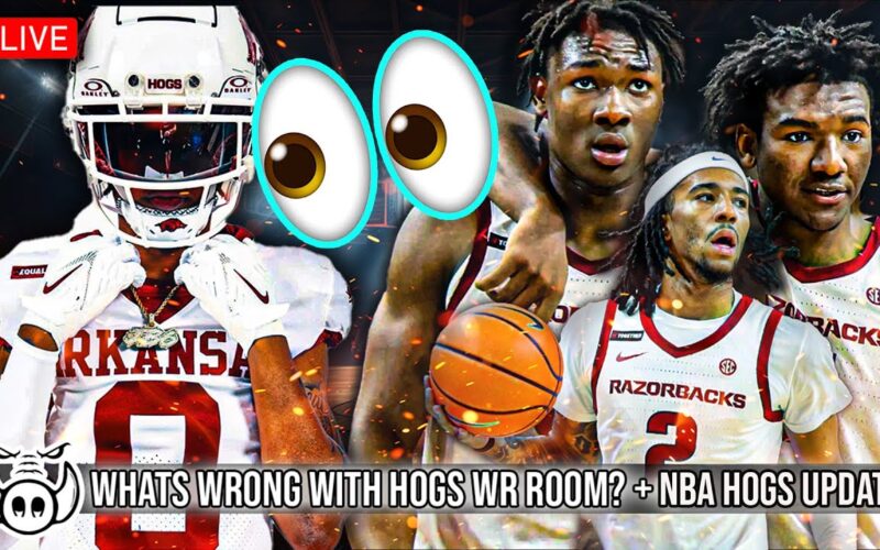 Is Something Wrong With Hogs WR Room? + Hog Hoops To Add Another? — Arkansas Basketball Podcast | Tusk Talk With Ty