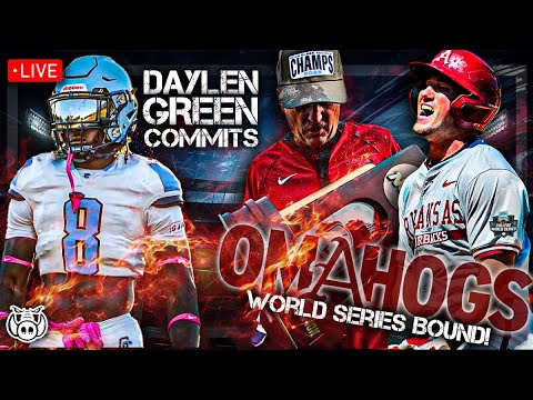 Hogs Chances Vs LSU In Omaha + Football & Hoops Recruiting Updates — Arkansas Basketball Podcast | Tusk Talk With Ty