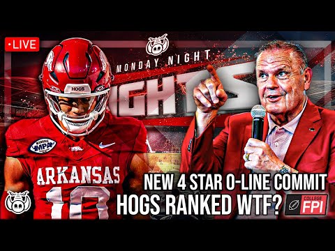 Hogs Nab 4 Star Crootin Updates + ESPN FPI Has Arkansas Ranked Where!?? — Arkansas Football Podcast | Tusk Talk With Ty