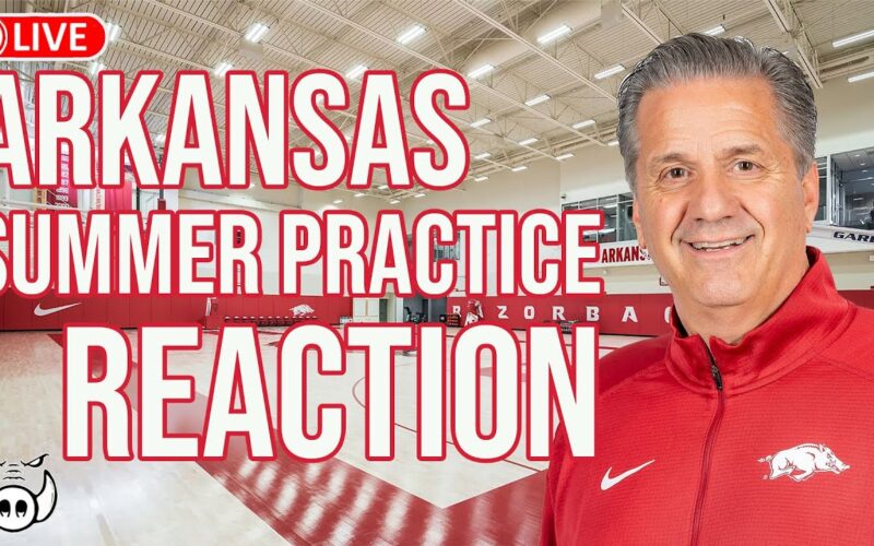 Arkansas Basketball Summer Practice Reaction! (Feat Courtney Mims) — Arkansas Basketball Podcast | Tusk Talk With Ty