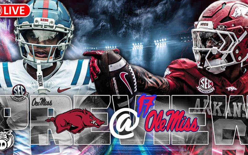 THIS GAME IS DANGEROUS! Ole Miss vs. Arkansas Rivalry Always Delivers CHAOS! — Arkansas Football Podcast | Tusk Talk With Ty