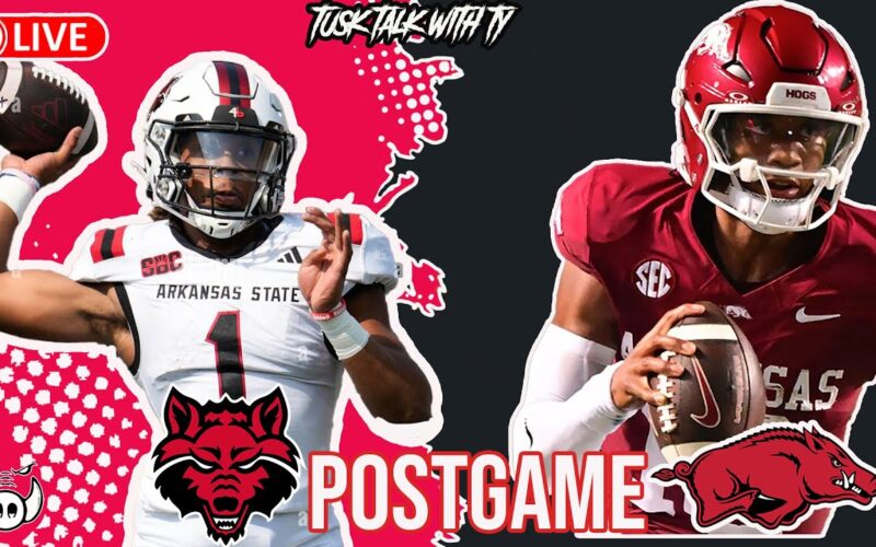 Hogs DOGWALK Arkansas State Red Wolves — Arkansas Football Podcast | Tusk Talk With Ty