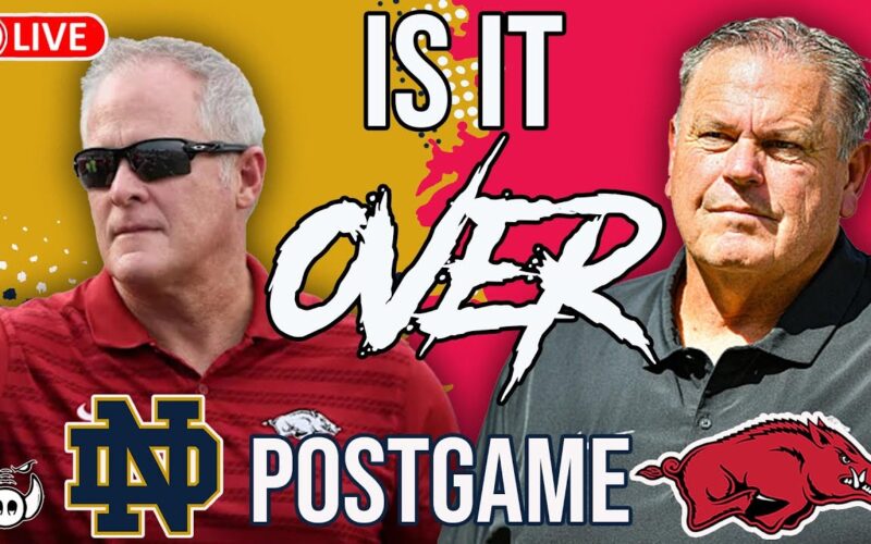 IS THIS IT? Hogs Stomped By Notre Dame (Call-In) — Arkansas Football Podcast | Tusk Talk With Ty