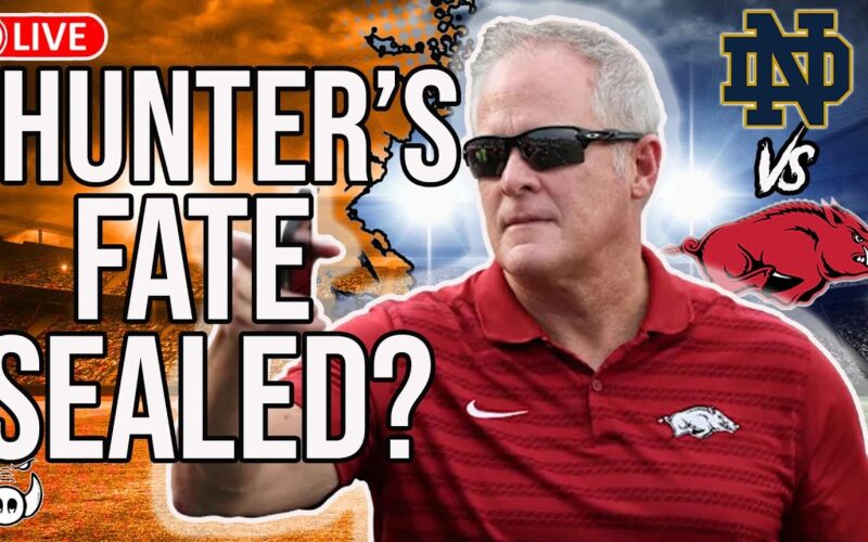 Hunter Yurachek’s Fate SEALED?? + Hogs Vs Fighting Irish — Arkansas Football Podcast | Tusk Talk With Ty