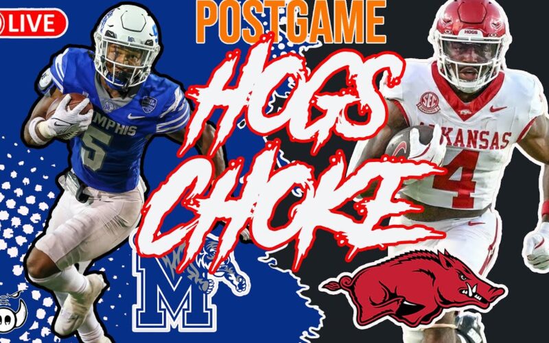 HOGS CHOKE AGAIN!?? Arkansas Loses To Memphis — Arkansas Football Podcast | Tusk Talk With Ty