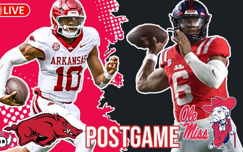 Hogs Choke Again Vs Ole Miss Rebels — Arkansas Football Podcast | Tusk Talk With Ty