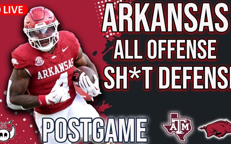 Hogs Defense Is SH*T + Arkansas Loses To Aggies In Close Game
