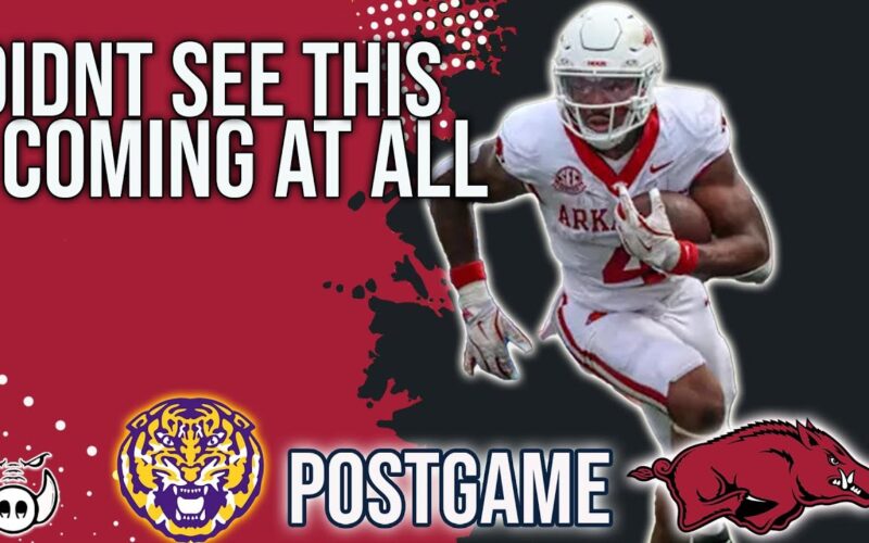 Hogs Blow Lead And Lose Again (Arkansas Vs LSU) — Arkansas Football Podcast | Tusk Talk With Ty