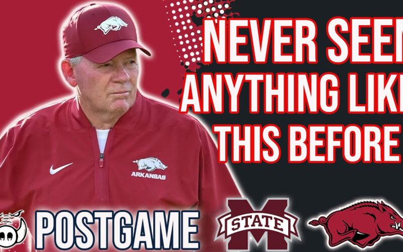 NEVER SEEN ANYTHING LIKE THIS (Arkansas vs Mississippi State)