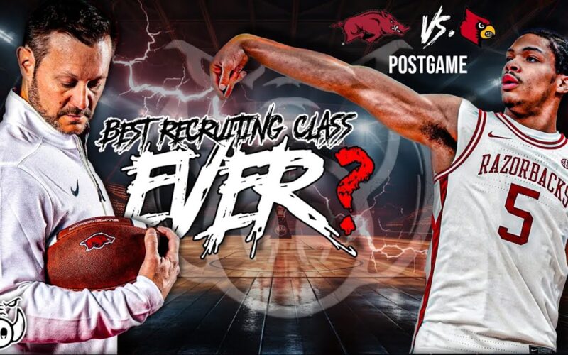 BEST HOG SIGNING CLASS?? + Arkansas Vs Louisville Postgame