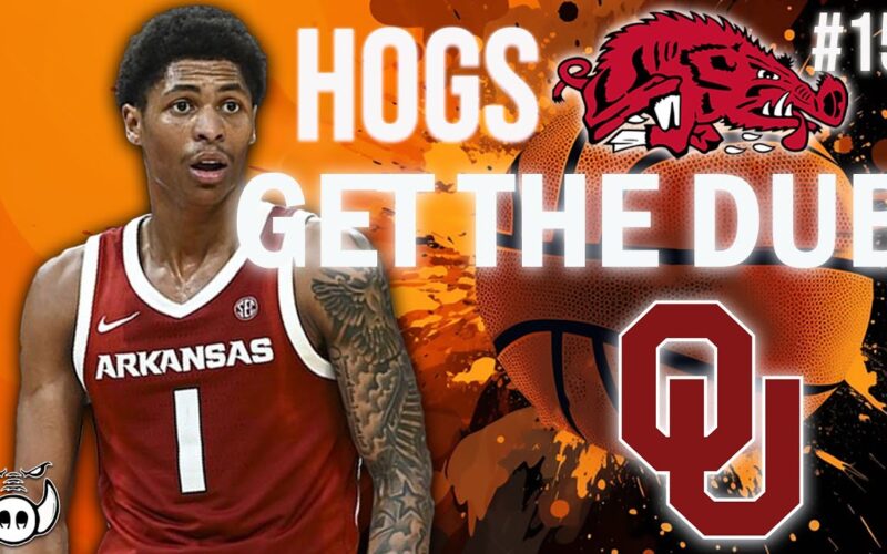 WHAT A GAME!! HOGS BEAT OKLAHOMA IN A BATTLE!! — Arkansas Basketball Podcast | Tusk Talk With Ty