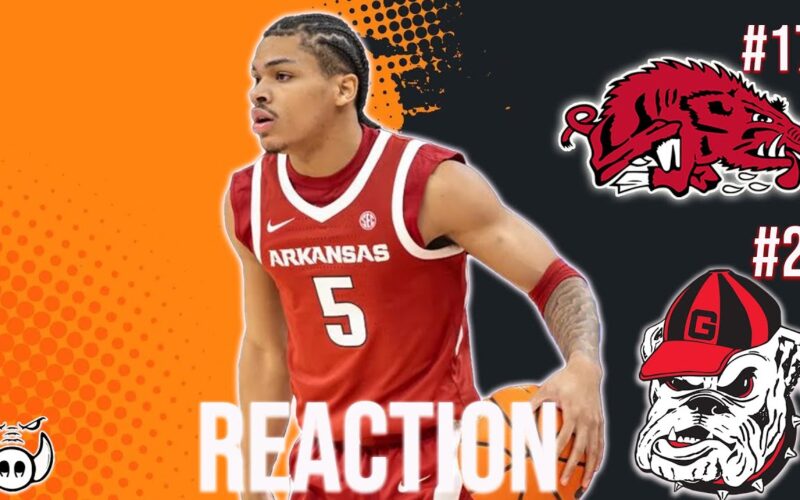 #17Arkansas At #21Georgia REACTION — Arkansas Basketball Podcast | Tusk Talk With Ty