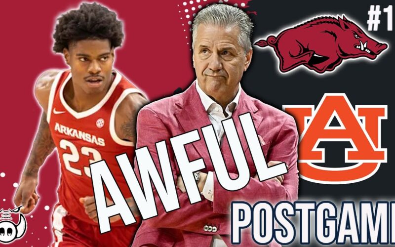 #15 HOGS BLOWN OUT VS AUBURN — Arkansas Basketball Podcast | Tusk Talk With Ty