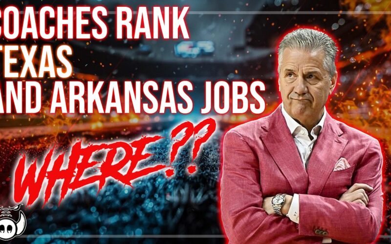 Coaches Rank Texas And Arkansas WHERE As Jobs In The SEC!?? — Arkansas Recruiting Podcast | Tusk Talk With Ty