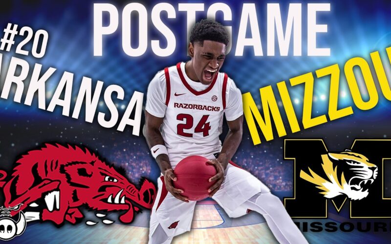 #20 Arkansas Vs Mizzou POSTGAME — Arkansas Basketball Podcast | Tusk Talk With Ty