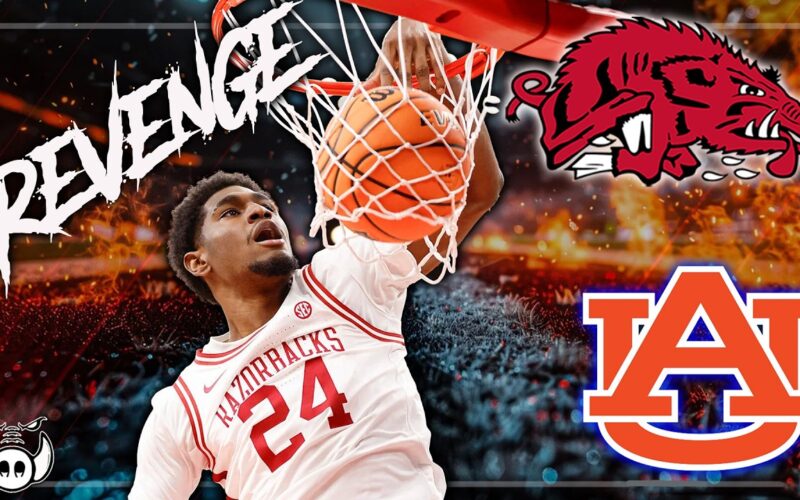 Hogs With A BIG WIN Over Auburn Tigers — Arkansas Basketball Podcast | Tusk Talk With Ty