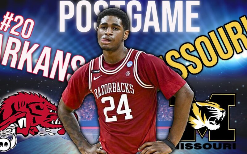 Acuffless #20Hogs At Missouri Tigers — Arkansas Basketball Podcast | Tusk Talk With Ty
