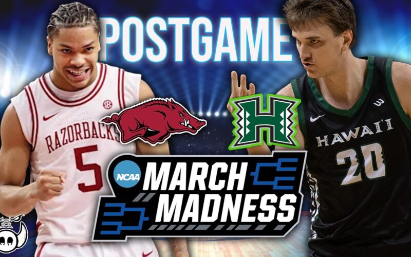 #4 Hogs DOMINATE Hawai’i Rainbow Warriors In NCAA Tournament — Arkansas Basketball Podcast | Tusk Talk With Ty